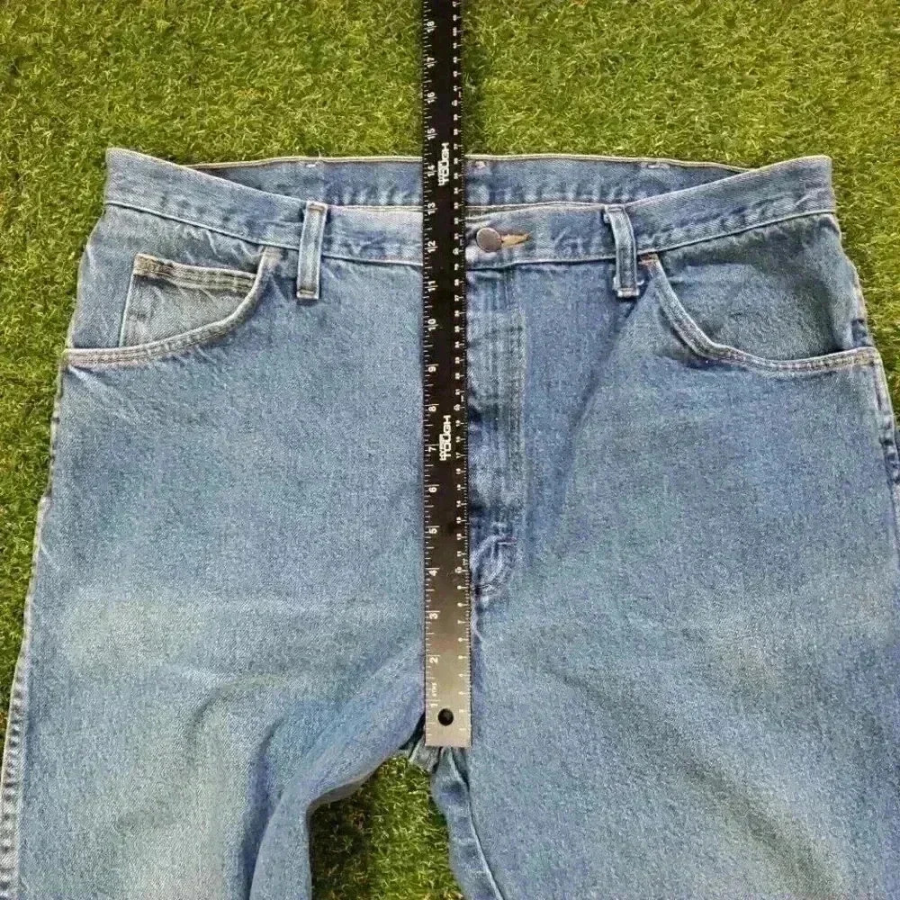 Full Blue Jeans Classic Fit Straight Leg Denim Men's Jeans 38x34 4545 - Picture 8 of 9